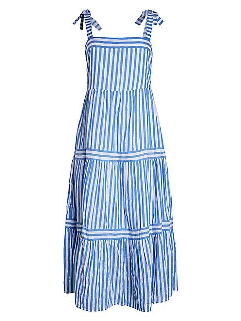 Striped Apron Dress | Saks Fifth Avenue OFF 5TH