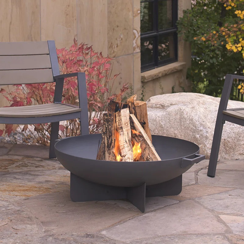 Anson Wood Burning Fire Pit by Real Flame | Wayfair North America