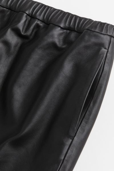Leather pencil skirt - Black - DONNA | H&M IT | H&M (FR & ES & IT)
