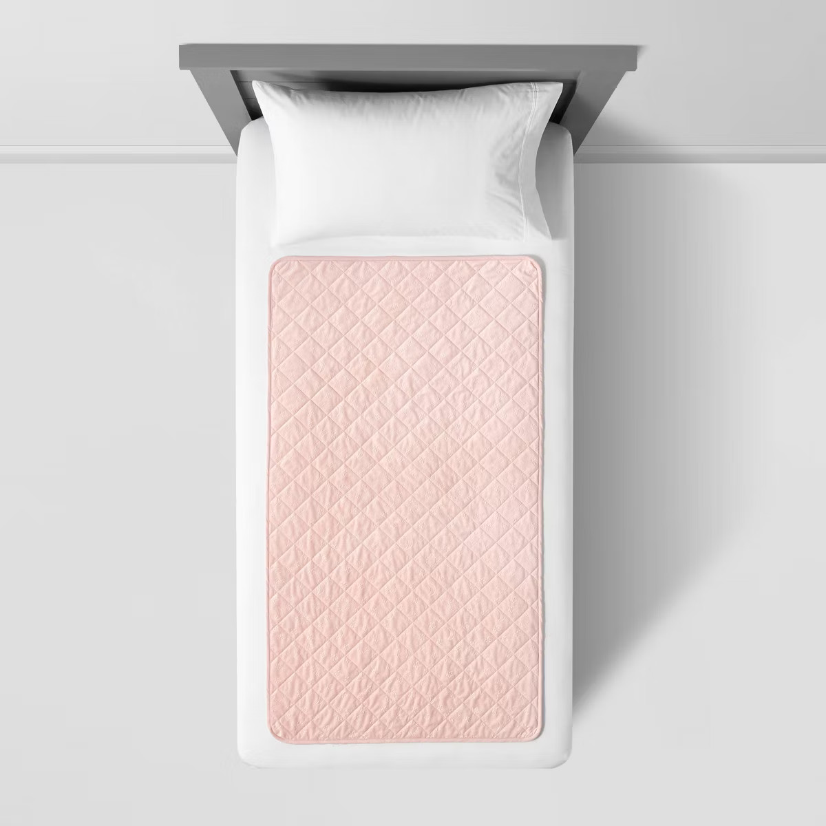 Waterproof Sleep Anywhere Kids' Pad Pink - Pillowfort™: Quilted Velvet Mattress Pad, OEKO-TEX C... | Target