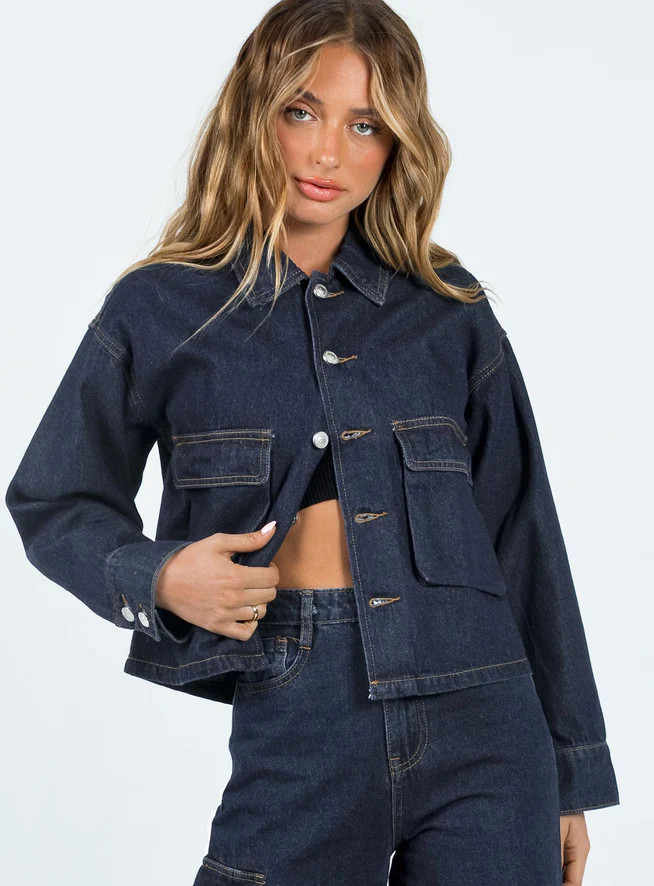 Yola Denim Jacket | Princess Polly US