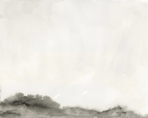 Black and White Art, Black and White Watercolor, Wall Art Series, Set of 4 Neutral Art | Still Se... | Etsy (US)