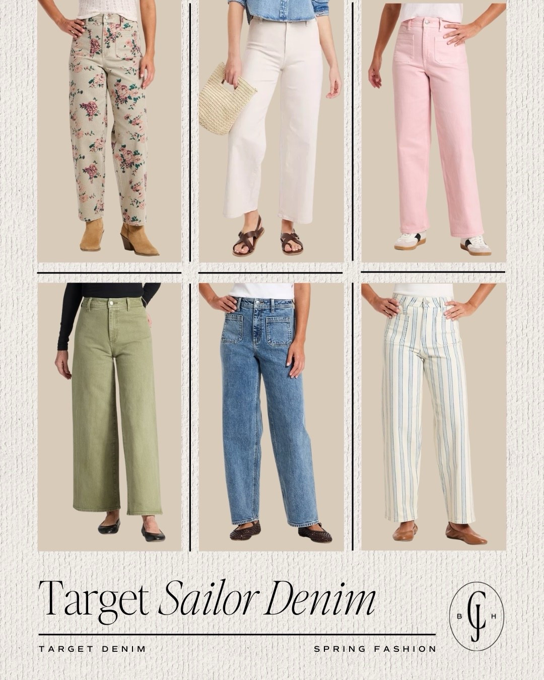 @Target Sailor Denim = your spring staple 🤍
High-rise, ultra-flattering, and under $40 (!!). Available in multiple washes + silhouettes so you can find your perfect fit. Easy to dress up or down all season.

#TargetStyle #SpringDenim

#LTKootd
