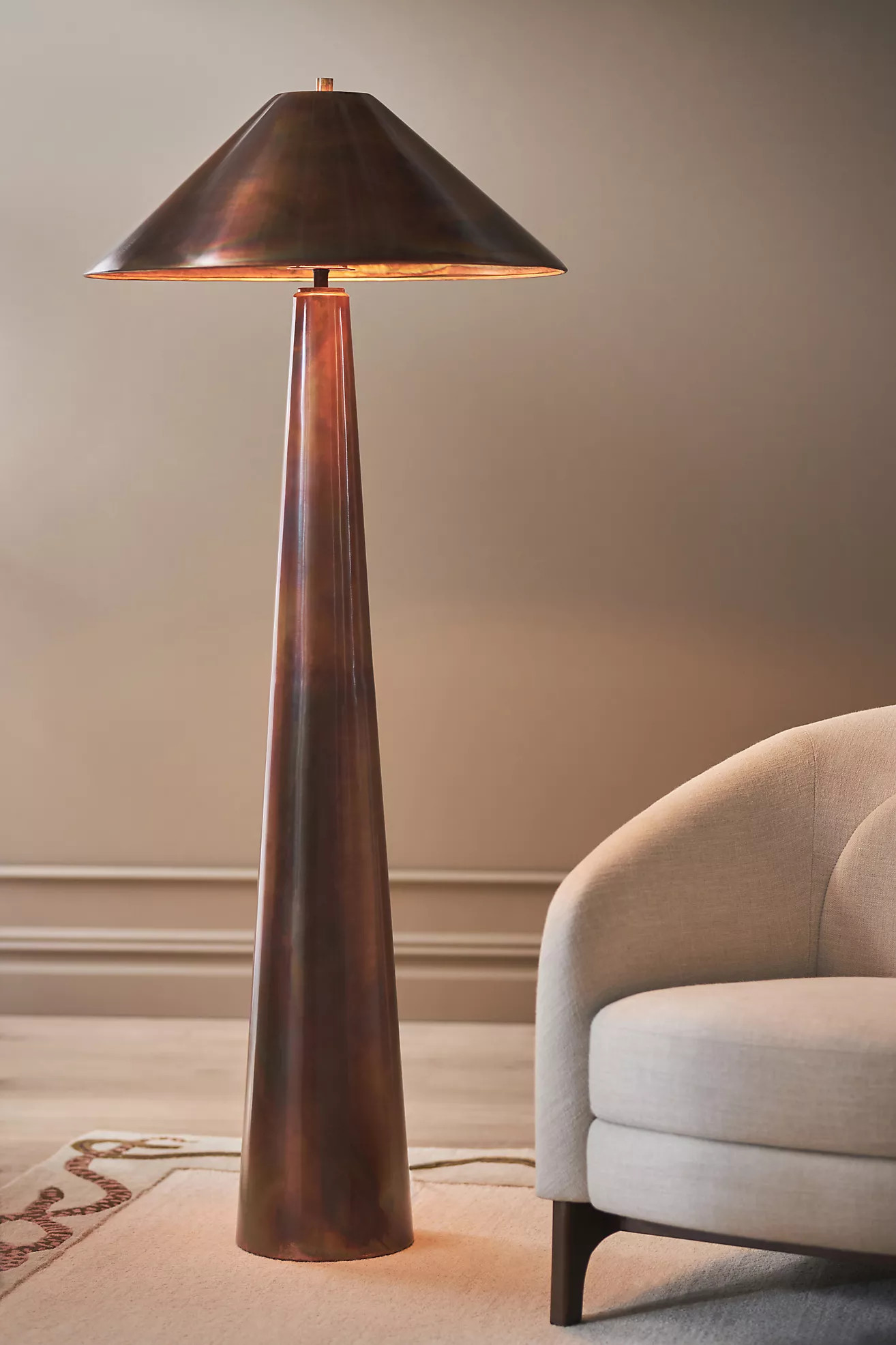 Romani Floor Lamp | Anthropologie (US)