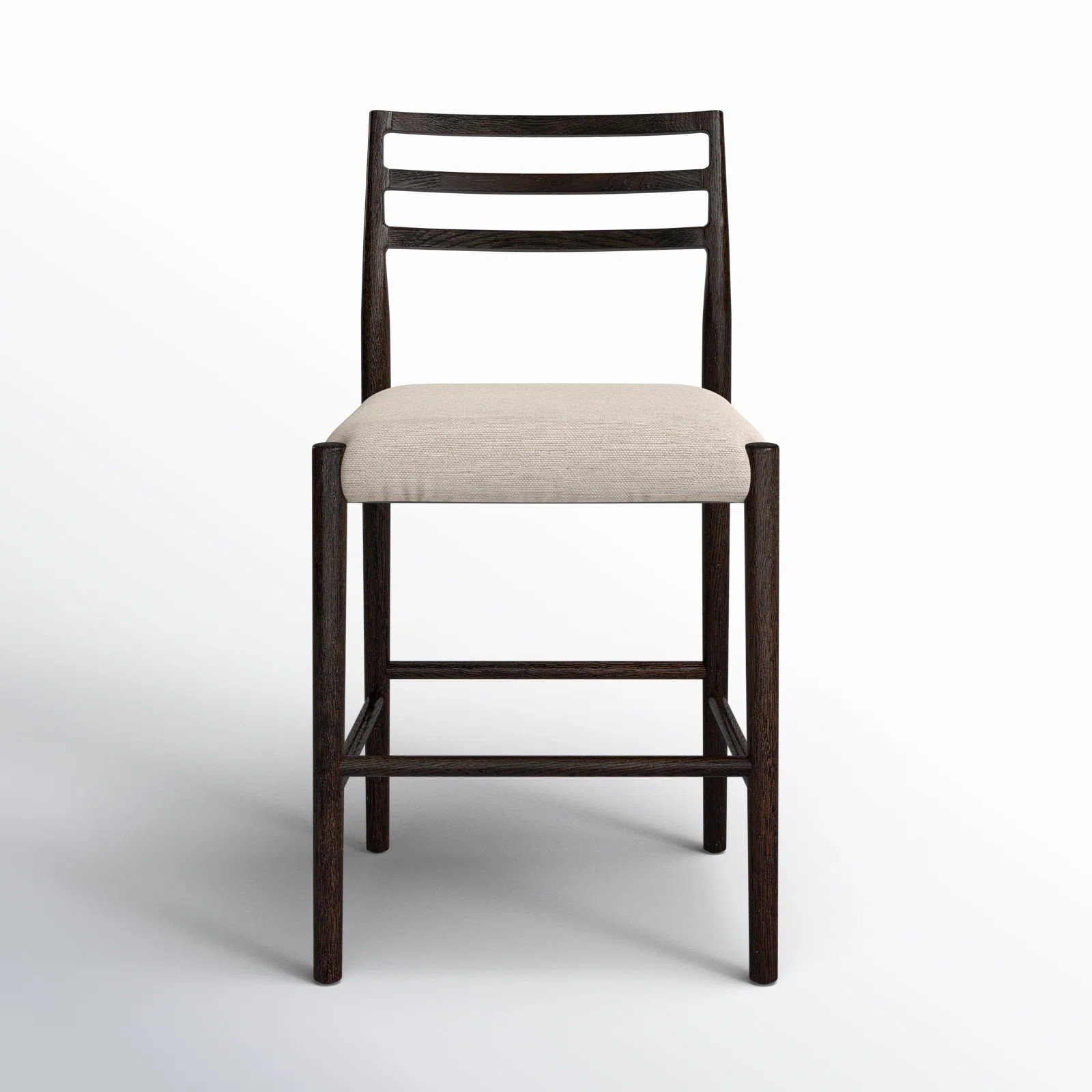 Lindyn Upholstered Counter Stool with Solid Wood Frame | Wayfair North America