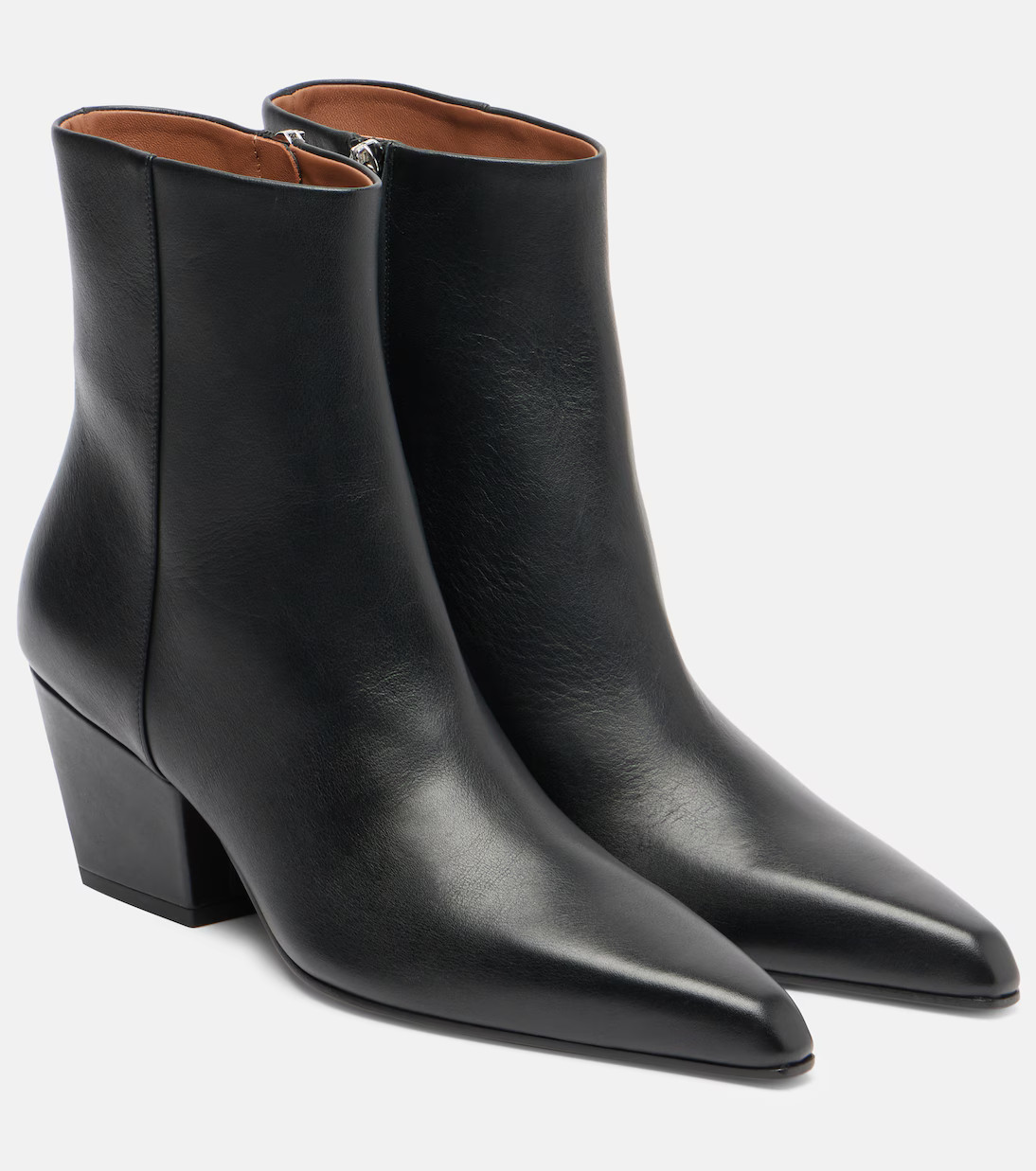 Jane 60 leather ankle boots | Mytheresa (US/CA)