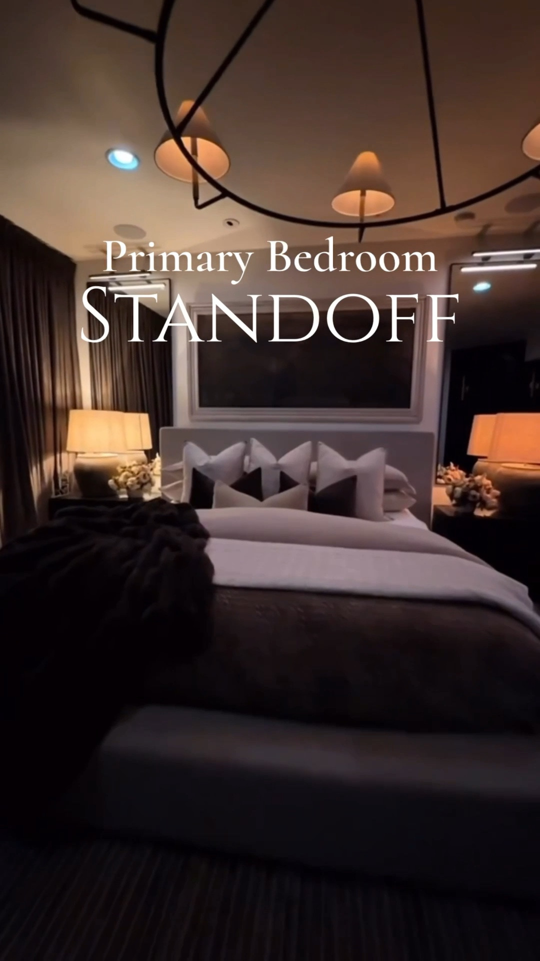 Both are RH-Inspired and both are neutral! But both are styled very differently. Which do you prefer?✨🤎

Primary bedroom inspo. Home decor finds. Affordable home decor. Primary bedroom decor. RH inspired decor. 
