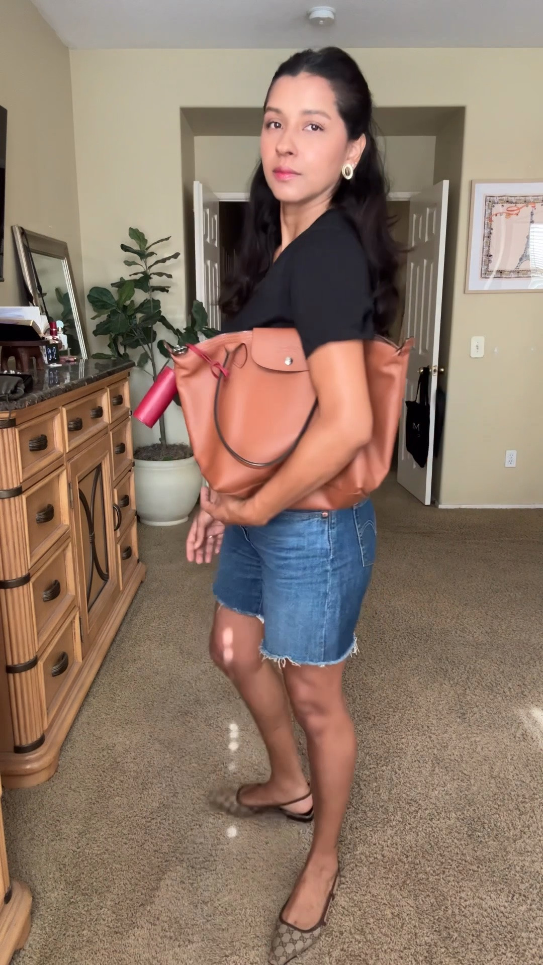 Age appropriate cut off shorts styled for a casual work day

#LTKgrwm #LTKootd #LTKOver40