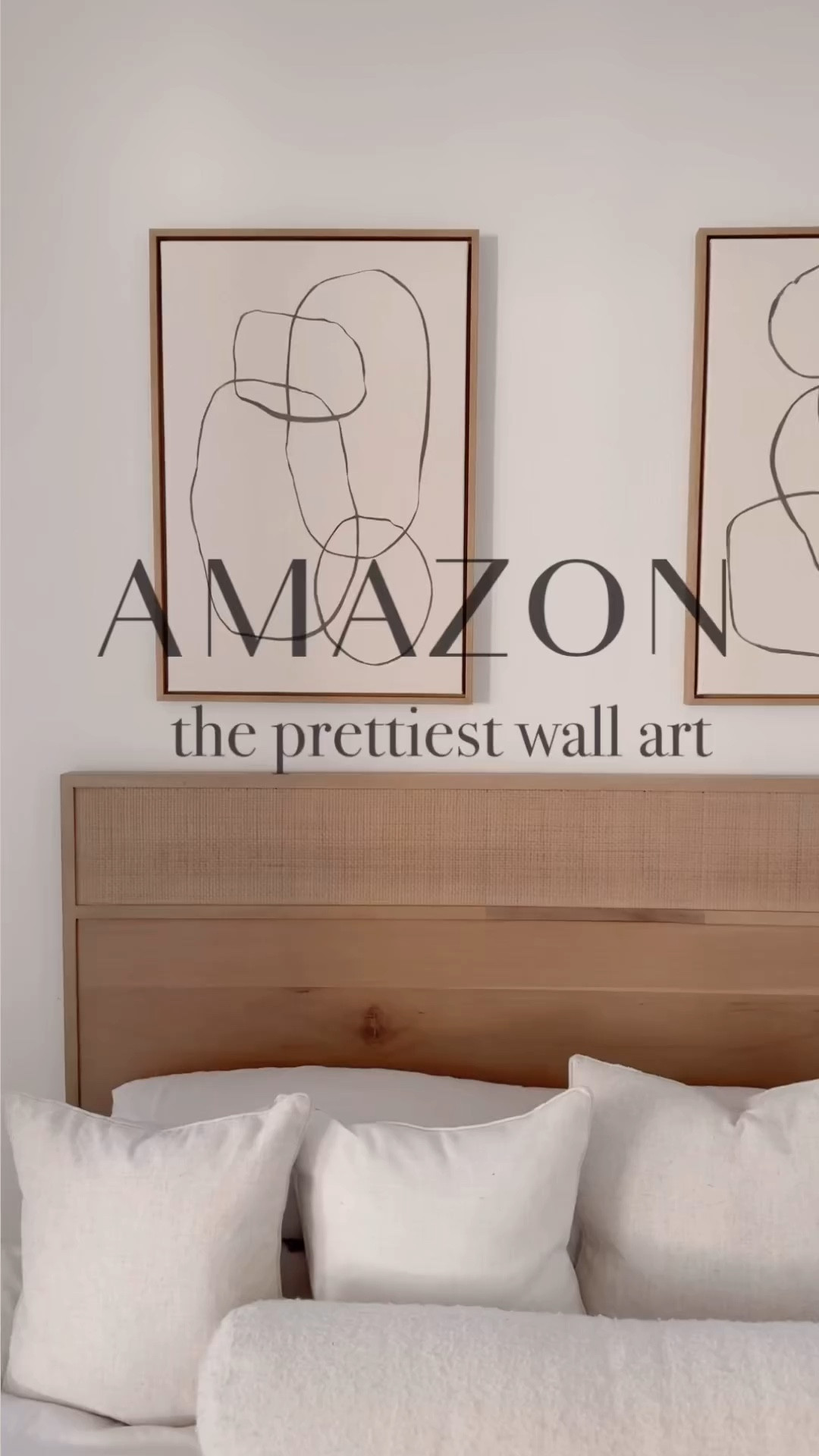 Who knew Amazon would have such amazing wall art?! I love this abstract modern wall art I found🙌🏼. I love the natural wood color and the linen texture.

#LTKfamily #LTKhome #LTKstyletip