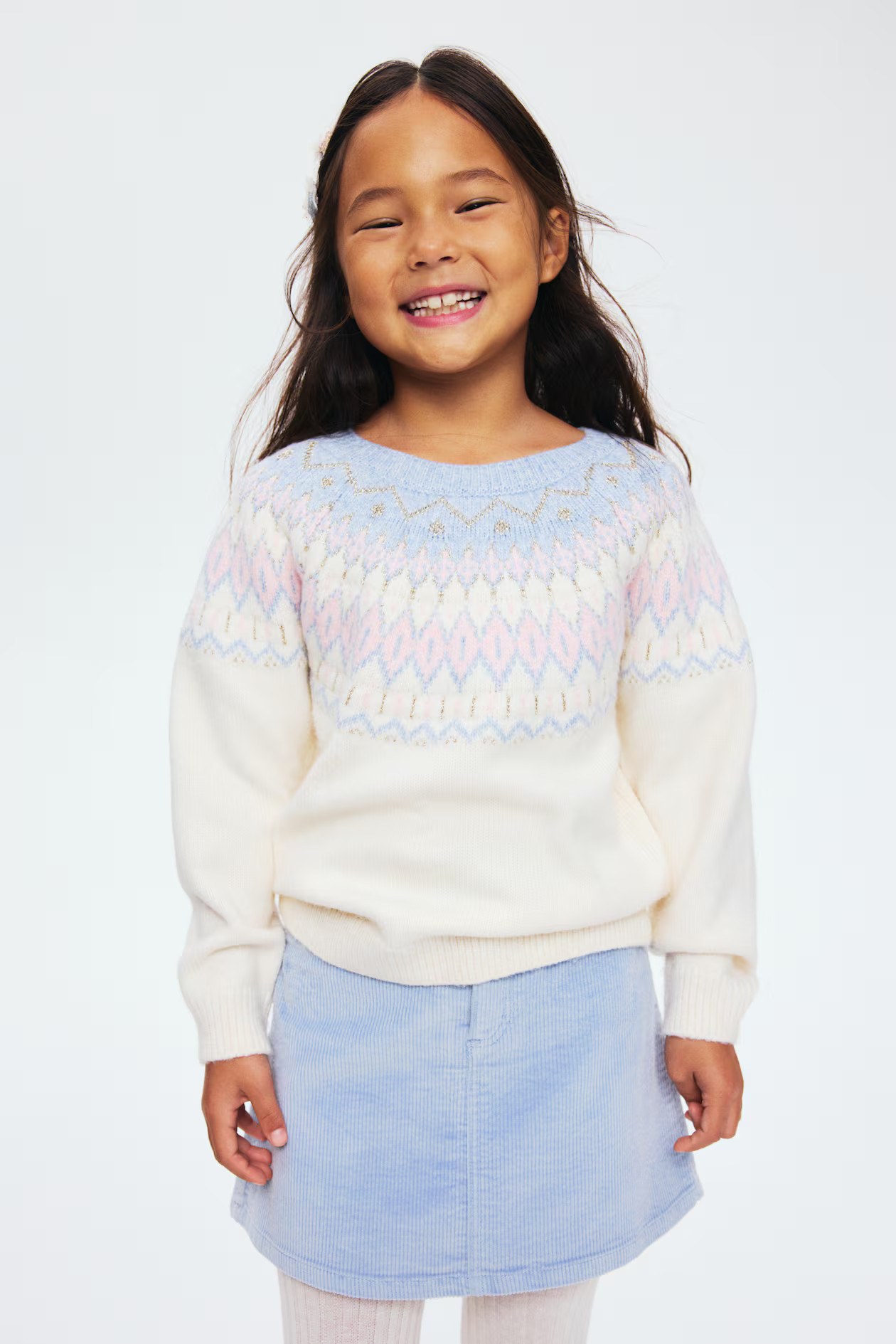 Jacquard-Knit Sweater | H&M (US + CA)