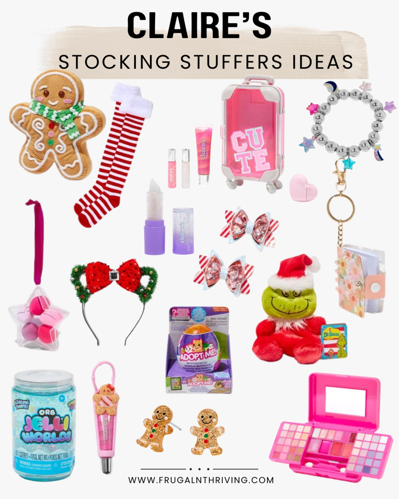 🎁 Looking for the perfect stocking stuffers? Check out Claire’s! They have the cutest and most fun finds for little fashionistas and aspiring beauty experts. 💄 From sparkly accessories to trendy beauty goodies, there’s something for everyone!

And if you join the C Club (it’s 🆓!), you can snag 🆓 shipping on orders over $20! 

Seriously, don’t miss out on these adorable gifts! 🎁 

#LTKGiftGuide #LTKKids #LTKHoliday