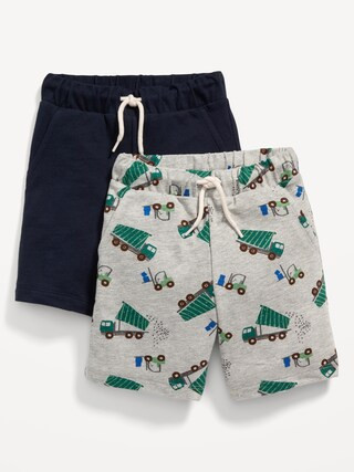 2-Pack Functional-Drawstring Shorts for Toddler Boys | Old Navy (US)