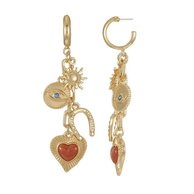 No Boundaries Western Charm Drop Earrings | Walmart (US)