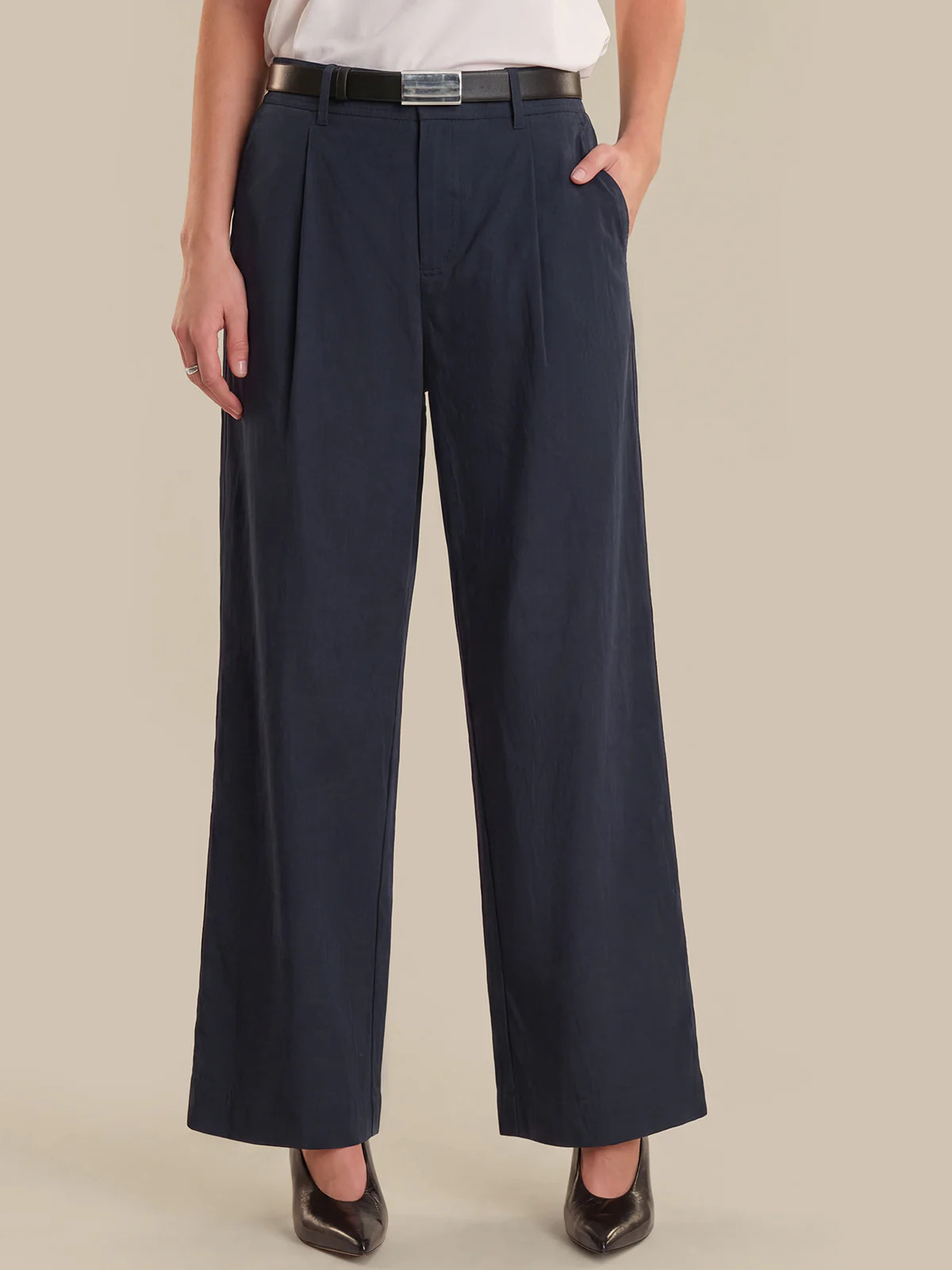 89th & Madison Pleated Wide Leg Pants | 89th + Madison