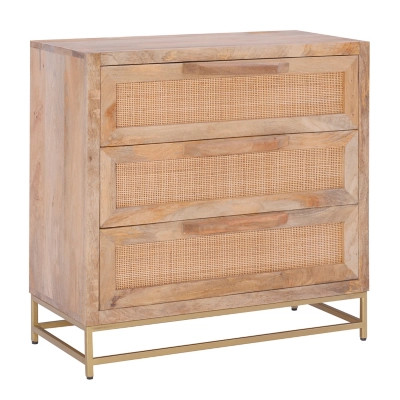 Linon Jones 3 Drawer Cabinet | Ashley | Ashley Homestore