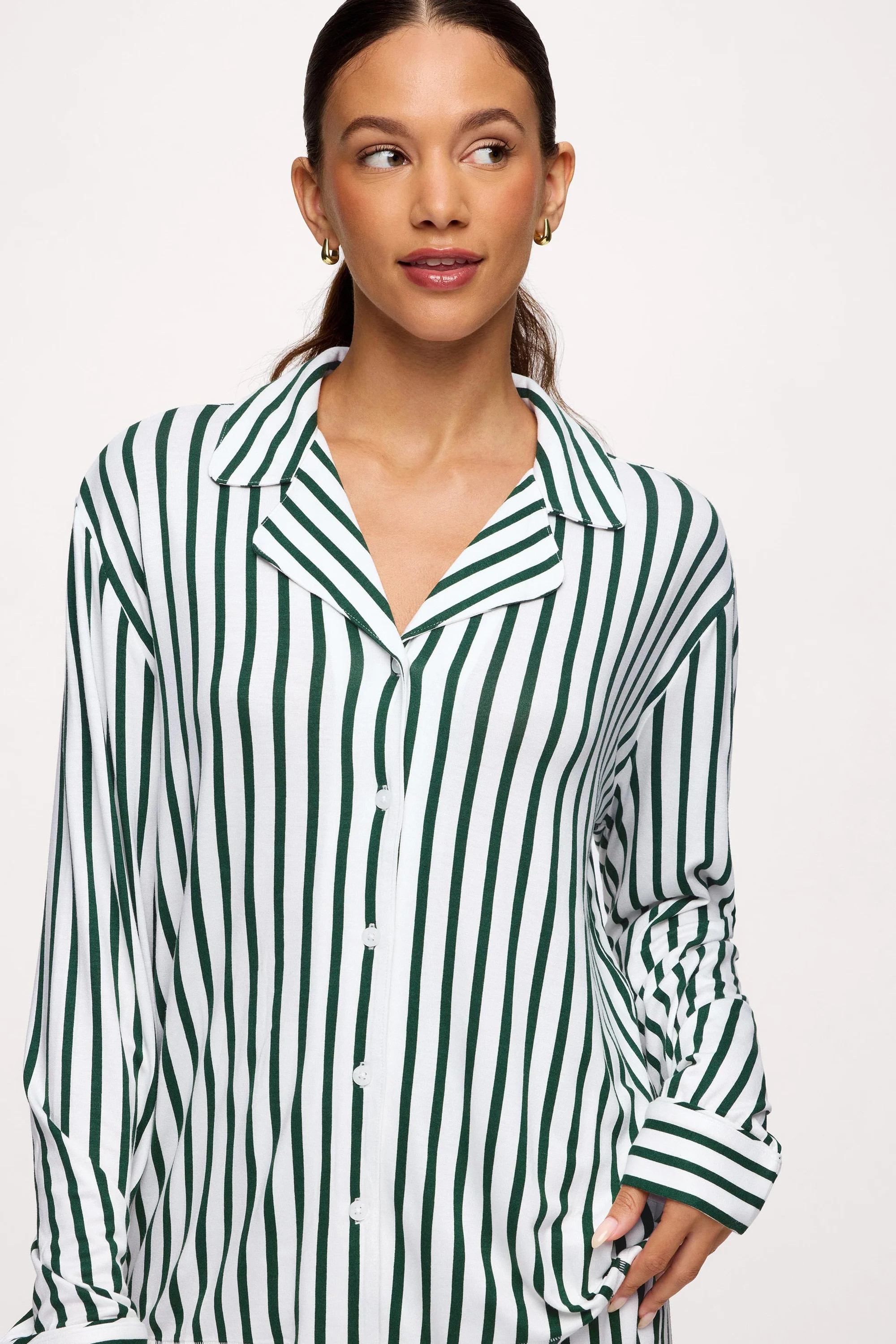 Button Front Pajama Set | nuuds