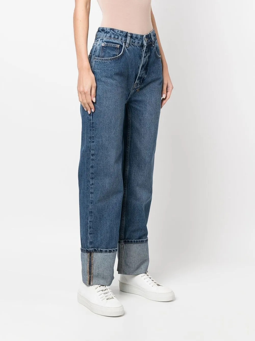 Ksubi Brooklyn Cuffed Recall Jeans - Farfetch | Farfetch Global