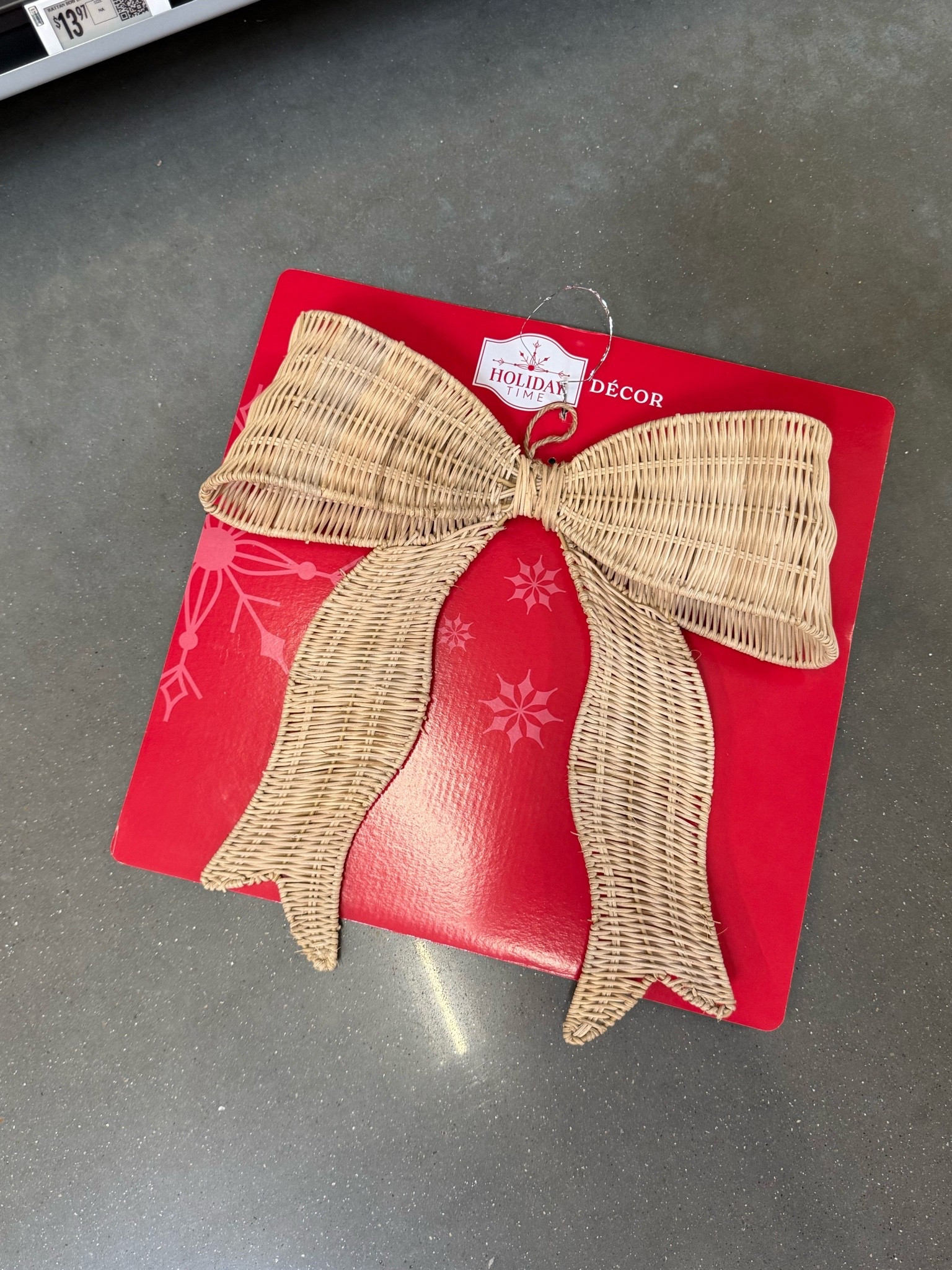 The prettiest rattan bow! What would you use this for??

#LTKSeasonal #LTKHome