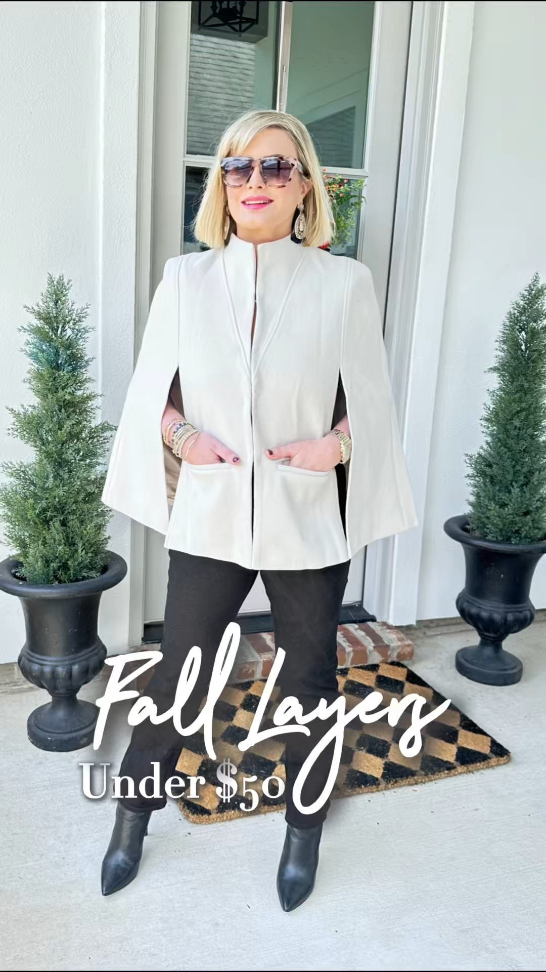 Two polished cape options from Amazon that instantly make any outfit feel more elevated 🍂✨ And honestly, you’d never guess they’re both under $50.

Fall Fashion Finds, Fall Closet Staples, Fall Capsule Wardrobe, Autumn Outfits, Fall Transition Style, Layering Pieces, Cozy Chic, Polished Style, Effortless Chic, Everyday Chic, Elevated Casual, Sophisticated Style, Minimal Chic, Modern Classic, What to Wear, Wardrobe Essentials, Closet Staples, Outfit Formulas, Daily Outfits, OOTD , Trending Now, Jackets, Capes, Women’s Jackets, Amazon, Cicy Bell, Affordable Style

#LTKFindsUnder50 #LTKStyleTip #LTKSeasonal