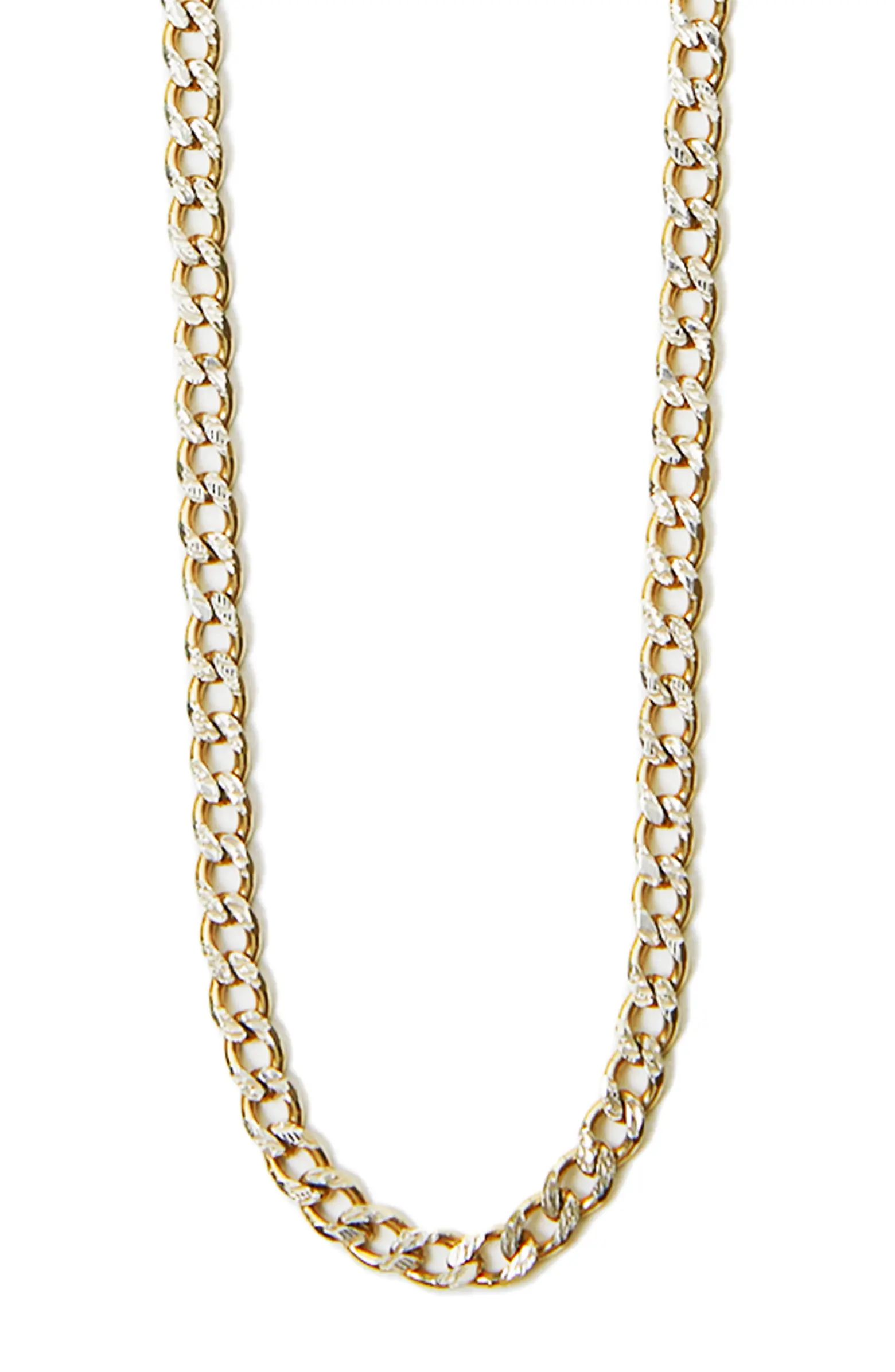 Diamond Cut Curb Chain Necklace | Nordstrom