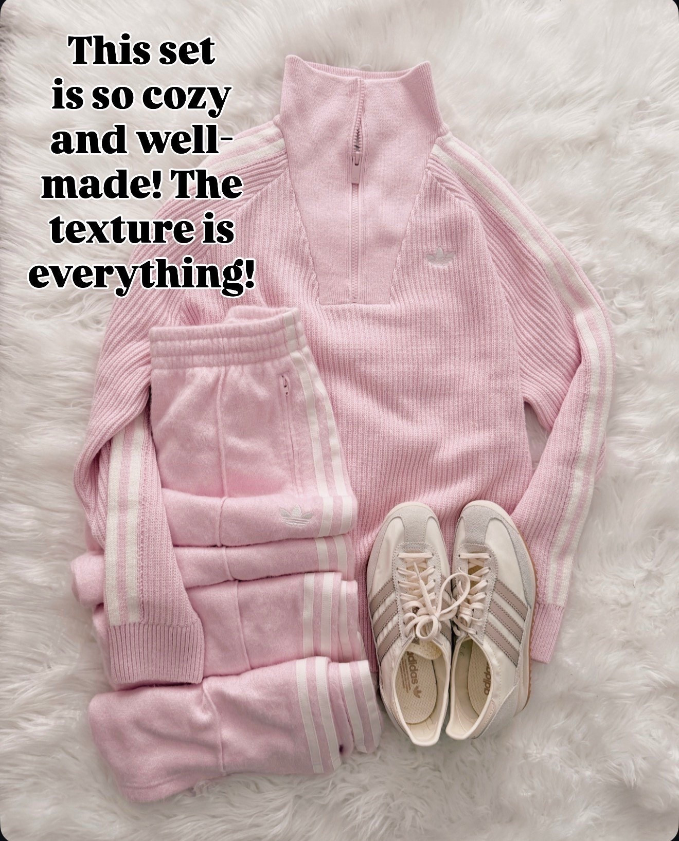 This set  blew my mind! It’s a sweater lounge set that looks polished and cozy all at once! The quality is amazing! 




#LTKmomlife #LTKOver40 #LTKActive