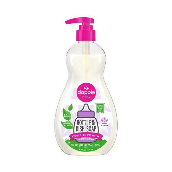 Dapple Baby Bottle & Dish Soap - Sweet Lavender - 16.9 fl oz | Target
