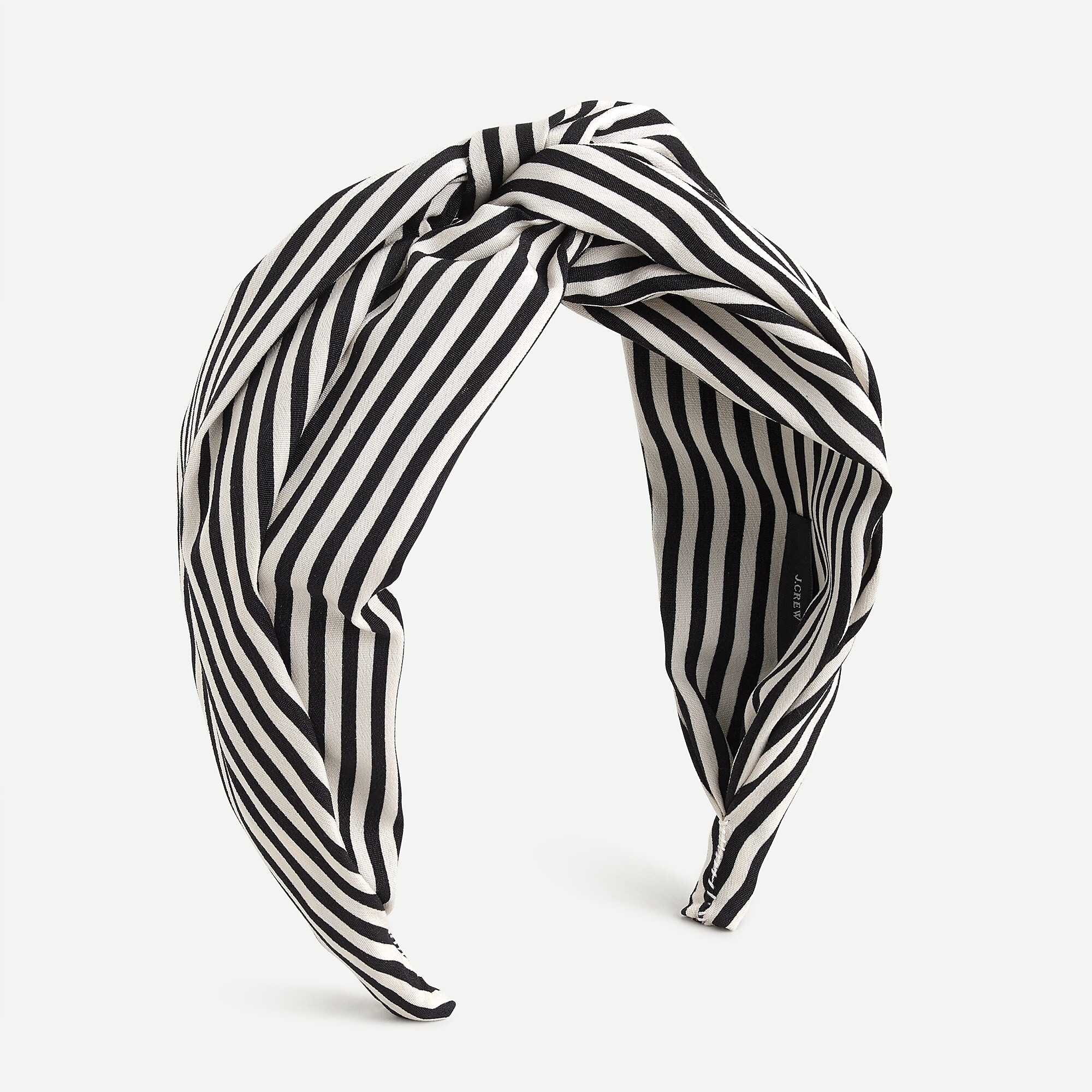 Twist headband in stripe | J. Crew US