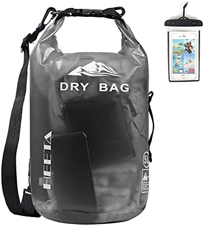 HEETA Waterproof Dry Bag for Women Men, 5L/10L/20L/30L/40L Roll Top Lightweight Dry Storage Bag B... | Amazon (US)