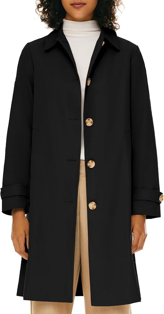 Orolay Women's Single Breasted Trench Coat Mid-Long Classic Lapel | Amazon (US)
