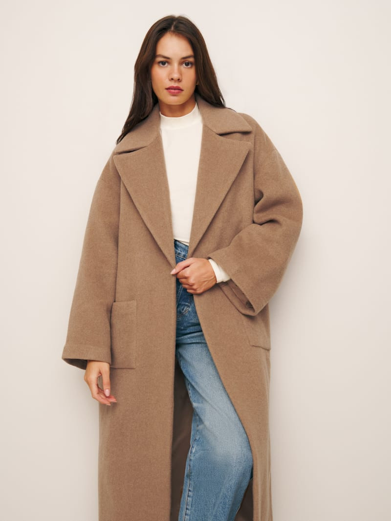 Sierra Oversized Coat | Reformation (Global)