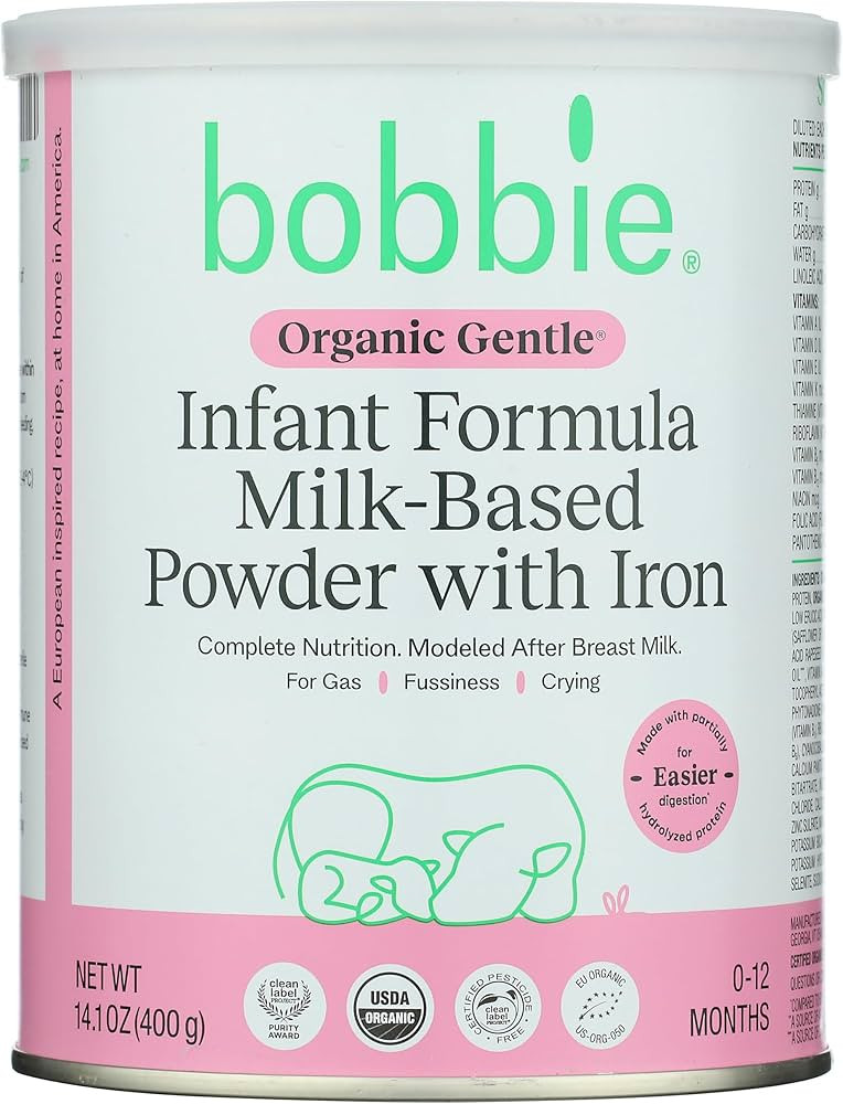 Bobbie Organic Gentle Infant Formula | Amazon (US)