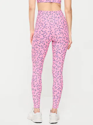 Extra-High Waisted PowerSoft Boundless 7/8 Pocket Leggings – No Front Seam | Old Navy (US)