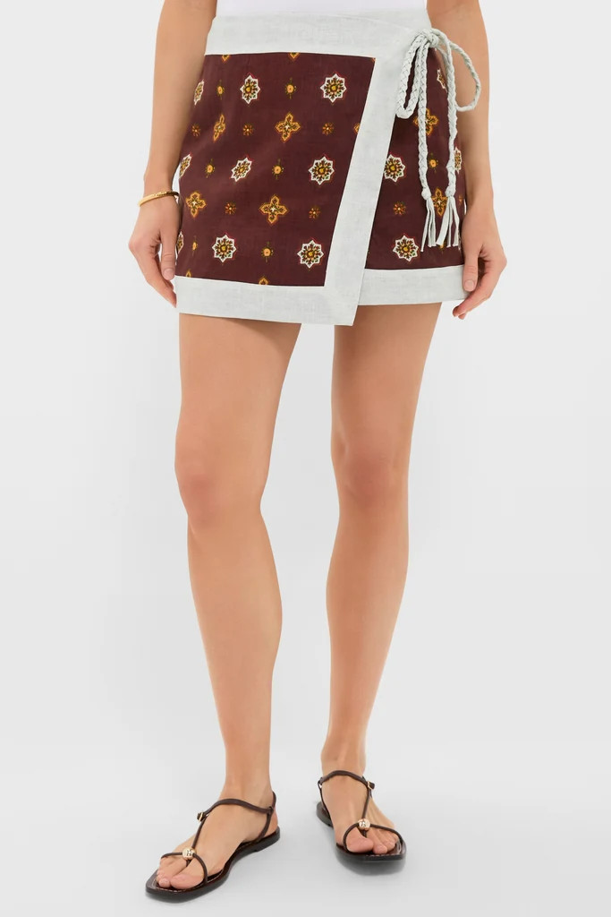 Tierra Alhambra Mini Wrap Skirt | Tuckernuck (US)