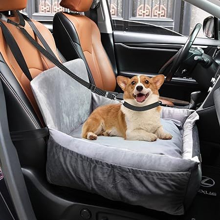 LOOBANI Dog Booster Seat-Travel Safety Portable Pet Car Seat,Perfect for Small to Medium Dogs, Fu... | Amazon (US)