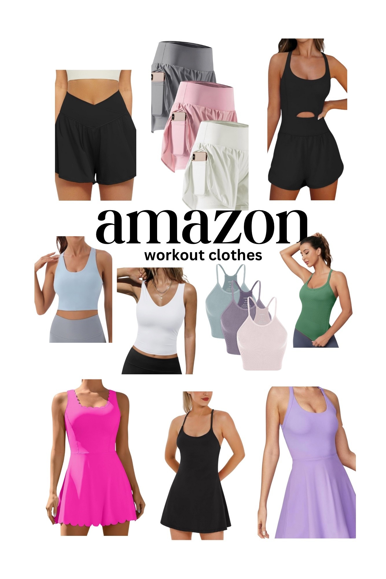 Cute workout clothes!!!

#LTKStyleTip #LTKFindsUnder50 #LTKSaleAlert