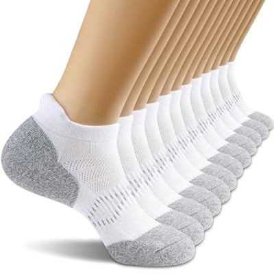 OGW Women‘s Ankle Running Athletic Socks - 5-Pairs No Show Cushioned with Arch Support for Work... | Amazon (US)