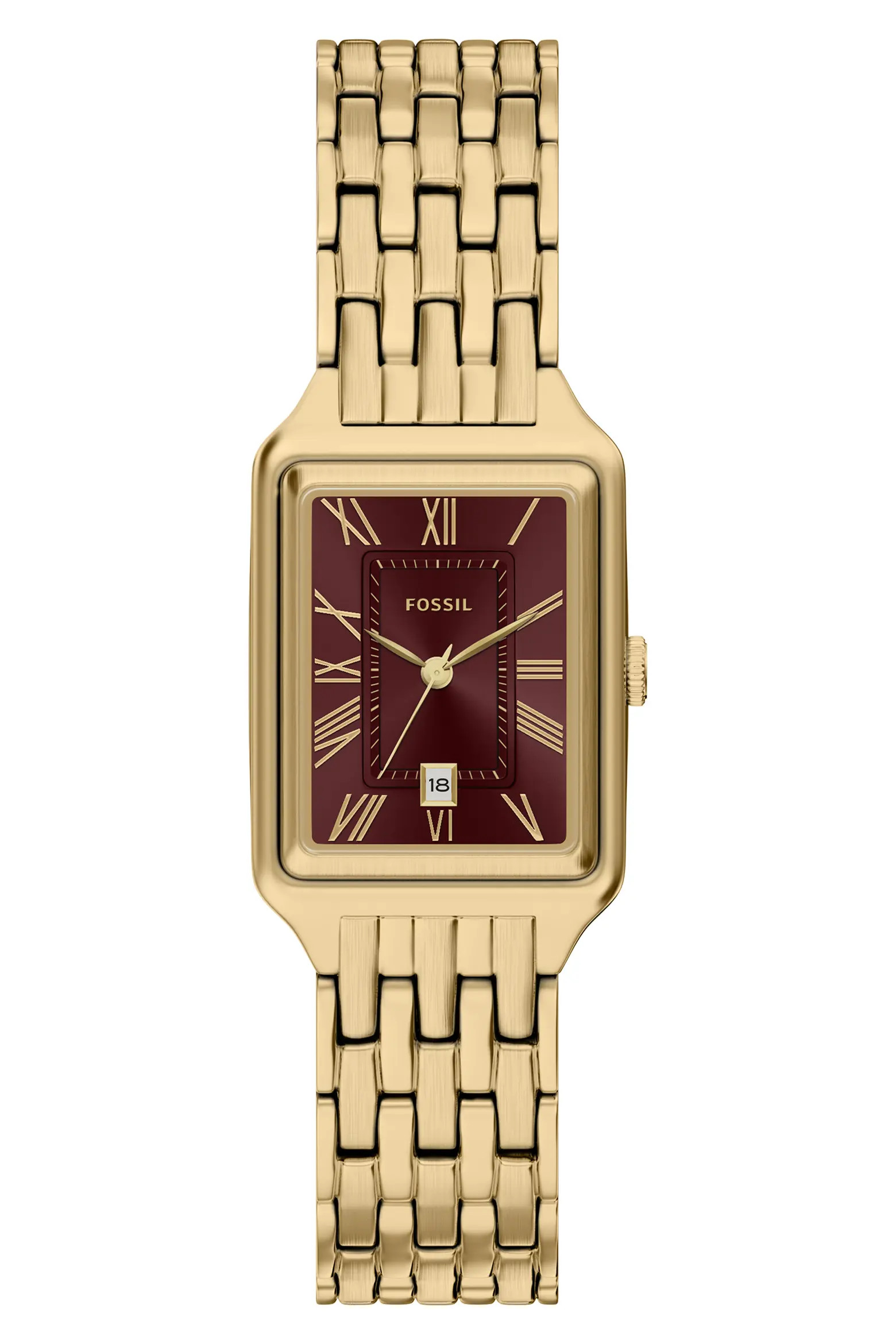 Fossil Raquel Goldtone Bracelet Watch, 23mm x 38mm (Women) | Nordstrom | Nordstrom