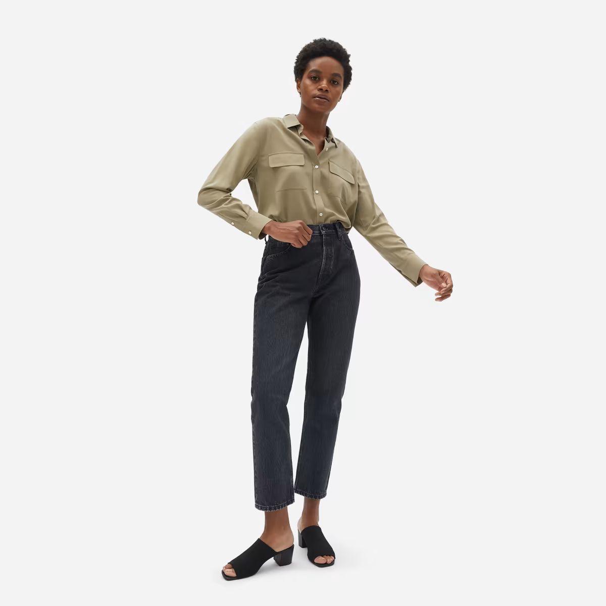 The ’90s Cheeky Straight Jean | Everlane