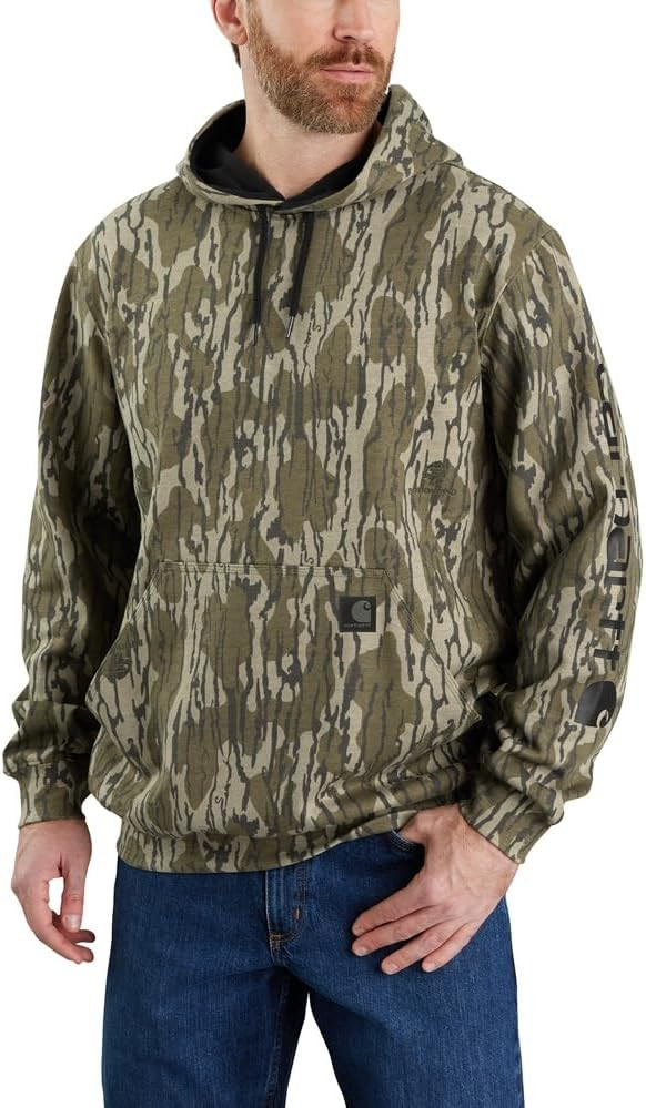 Carhartt Men's 105484 Loose Fit Midweight Camo Graphic Sweatshirt | Amazon (US)