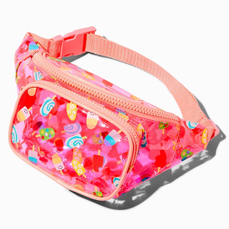 Claire's Club Transparent Popsicle Fanny Pack | Claire's (US)