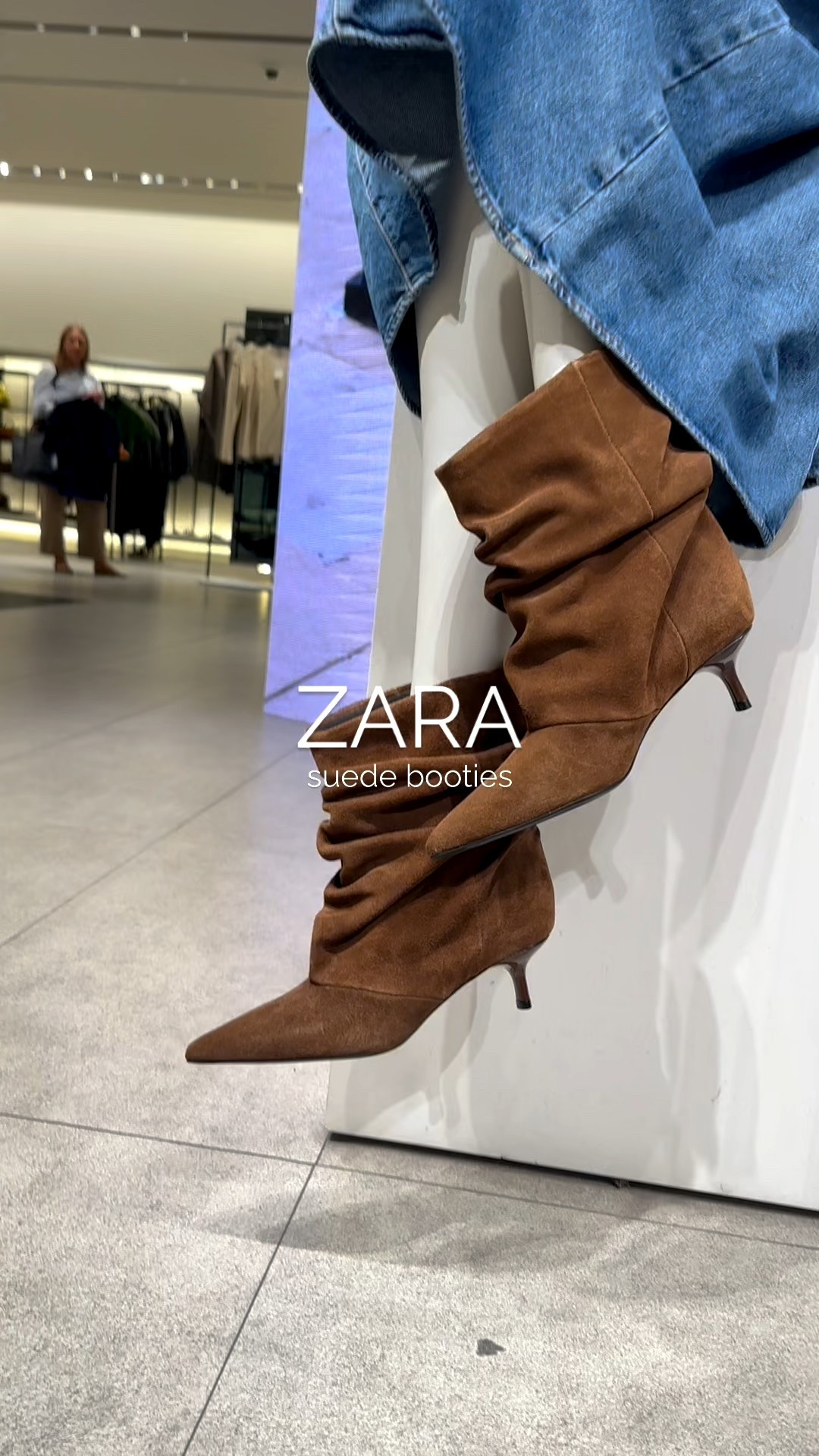 Zara  brown suede bootie is everything! You can style them so many different ways with all your fall outfits

Fit true to size | so comfy too!!!

#LTKNYFW Fall Boots | Fall style | Fall Trends

#LTKFallSale 

#LTKShoeCrush #LTKSeasonal