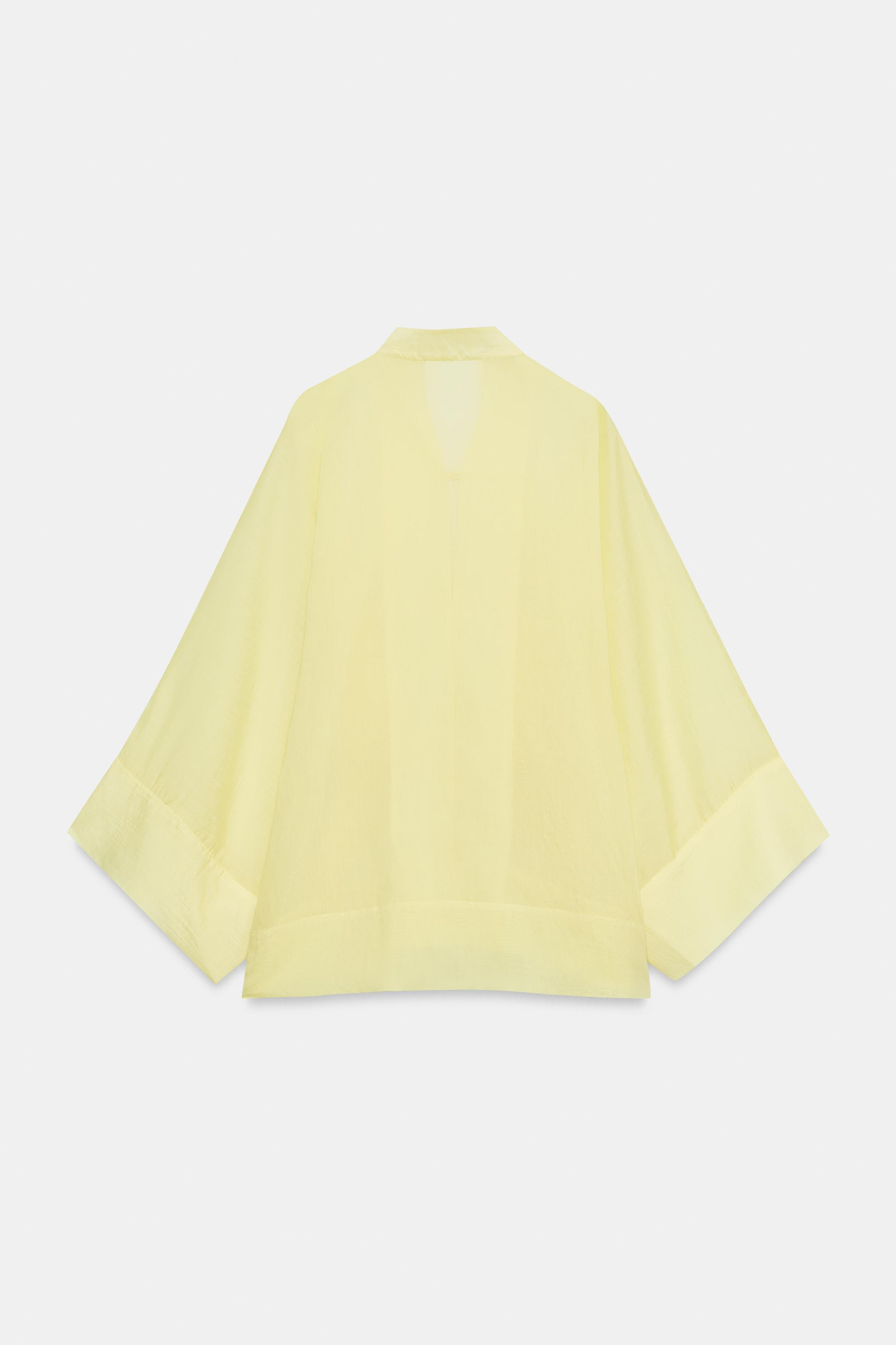 FLOWY FIREMAN CLASP BLOUSE ZW COLLECTION | Zara US
