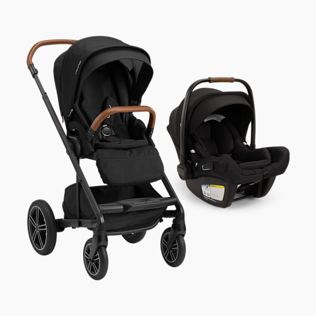 Nuna PIPA aire rx & MIXX next Travel System in Caviar Size 32.7"" x 23.6"" x 45.3"" | Stronger | Babylist