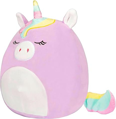 Squishmallows Original Large 16-Inch Sylvia The Purple Unicorn - Official Jazwares Pillow Plush -... | Amazon (US)