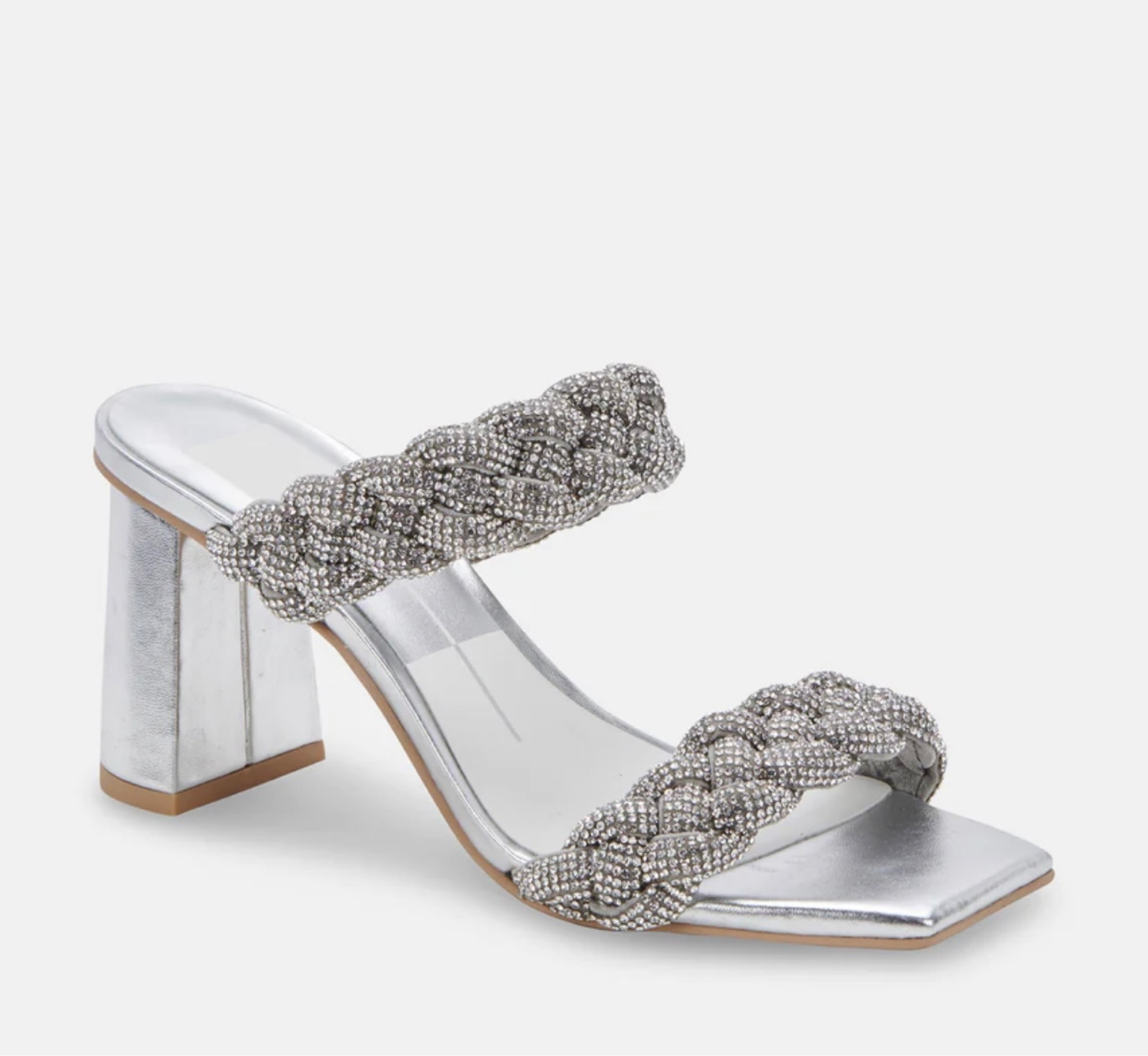 Rhinestone heels for summer 2023! These are so comfy! True to size #rhinestoneheels #summerheels 

#LTKunder50 #LTKstyletip #LTKshoecrush