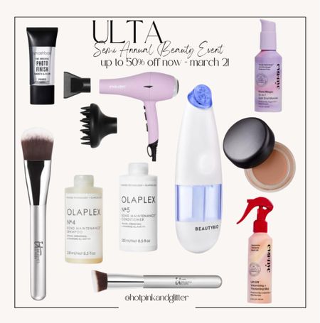 Ulta Semi Annual Beauty Event now through March 21st! Up to 50% off and more deals everyday! 

#LTKbeauty #LTKsalealert
