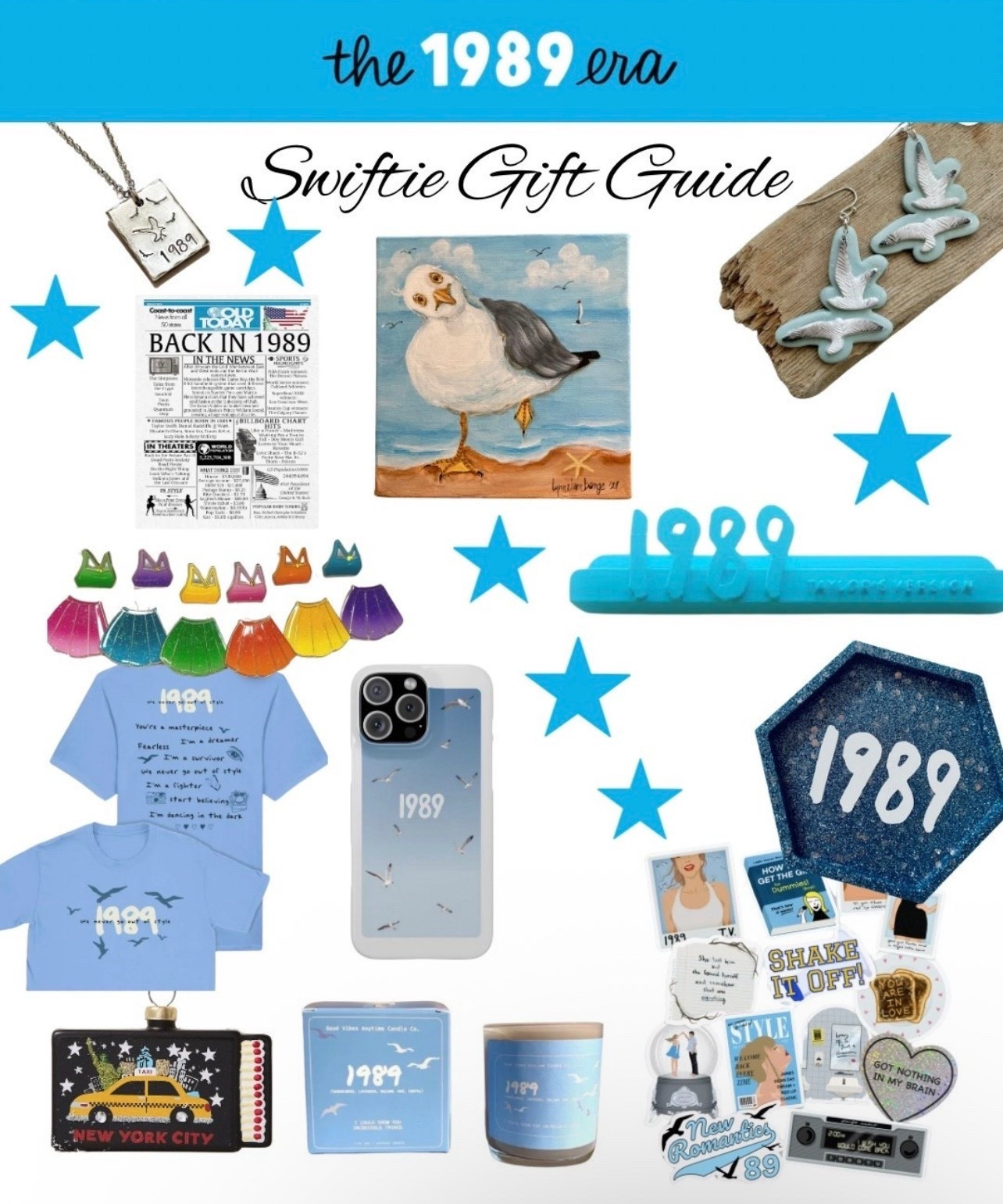 Swiftie Gift Guide 1989 merch Taylor swift gifts 

#LTKGiftGuide

#LTKHome #LTKdayinmylife #LTKSaleAlert