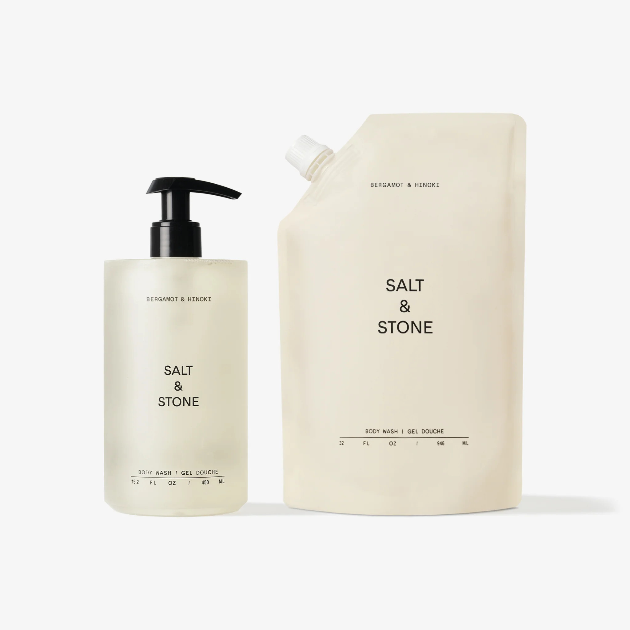 Body Wash Refill Set | Salt & Stone
