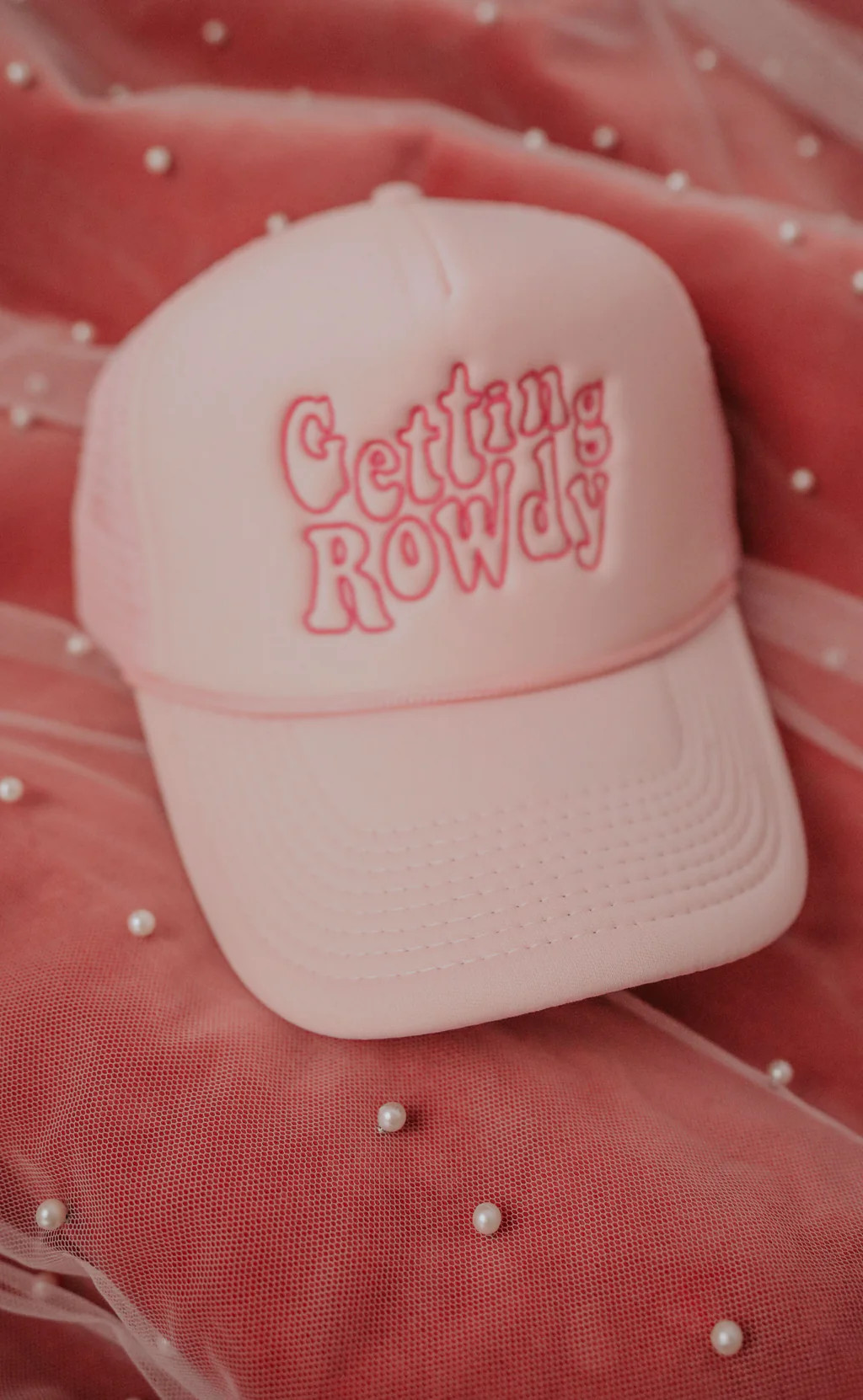 friday + saturday: getting rowdy trucker hat | RIFFRAFF