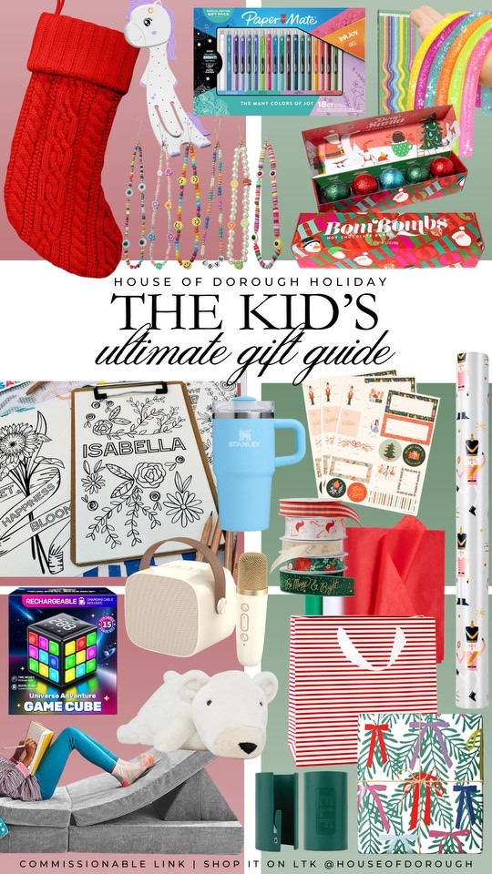 Ultimate gift guide for the kids!


Gift guide, gift ideas, gifts for kids, christmas gifts, holiday gifts, holiday season, kids activties, wrapping essentials 

#LTKGiftGuide #LTKKids #LTKHoliday